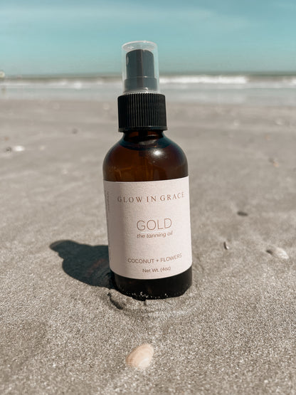 GOLD- the tanning oil