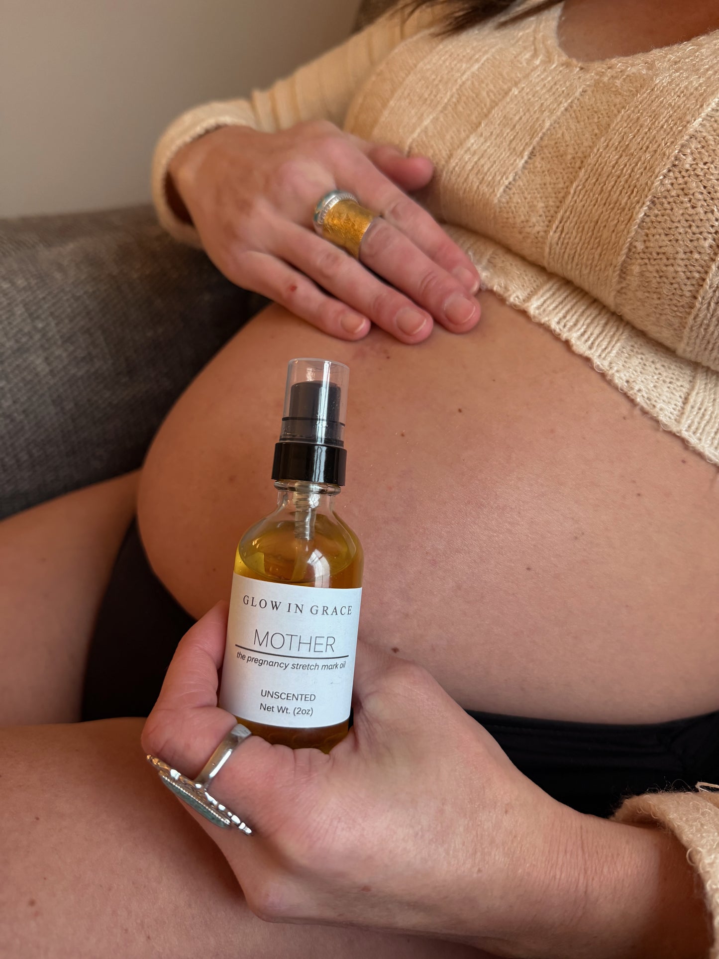 MOTHER- the pregnancy stretch oil